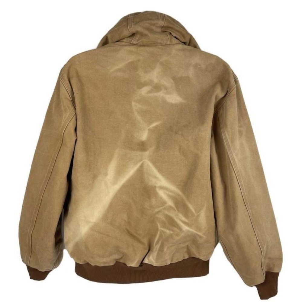 Carhartt Brown Hooded Jacket - Picture 3 of 16